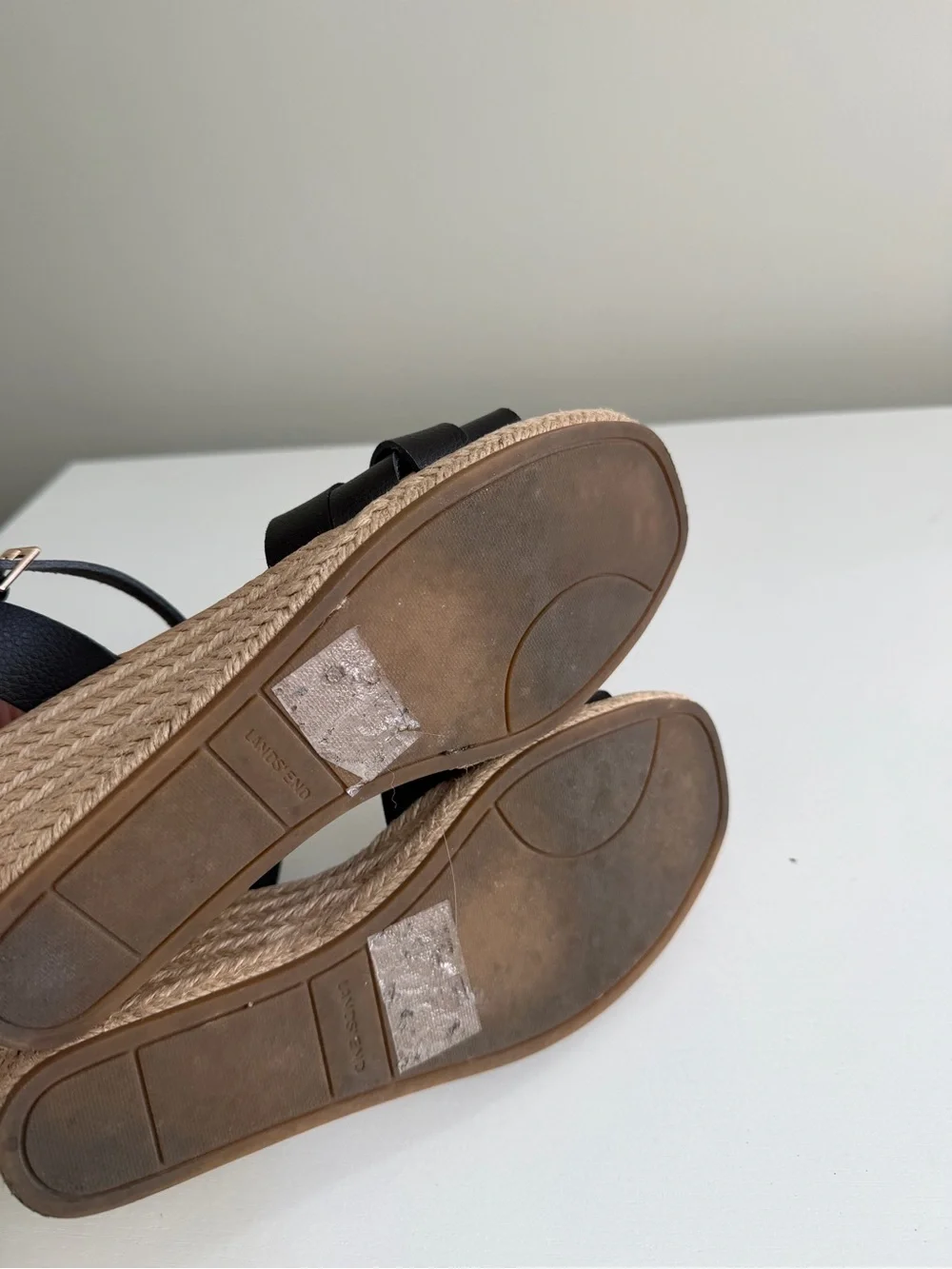 Lands' End Espadrille Wedges